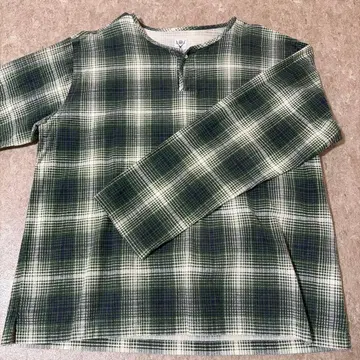 South2 West8 플란넬 헨리넥 셔츠