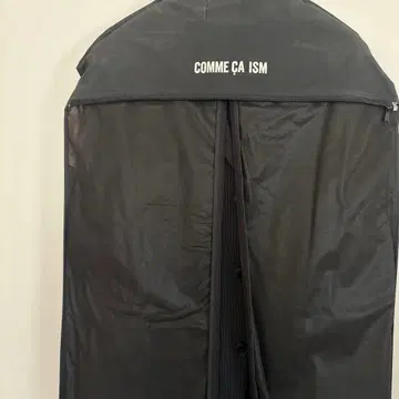 COMME CA ISM 블랙 스트라이프 캐주얼 수트 M