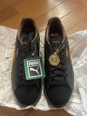 푸마 PUMA 원피스 ONE PIECE 스웨이드 스니커즈 검은 수염