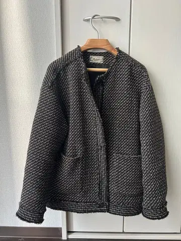 Relume 노카라 트위드 자켓