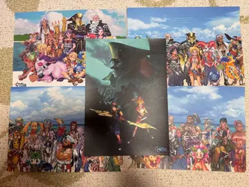 크로노 크로스 스퀘니 카페 런치 매트 5종 세트