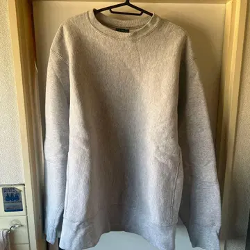 CAMBER 그레이 크루넥 맨투맨