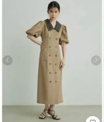 정가 70% OFF! 릴리 브라운 볼륨 슬리브 원피스