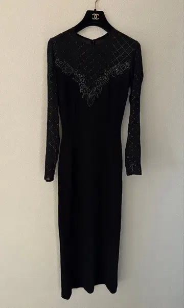 새상품급! 빈티지 ST JOHN/세인트 존/이브닝 드레스/롱 드레스