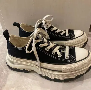 컨버스 트렉 웨이브 블랙 24.5cm