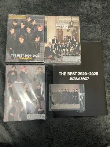 SnowMan 베스트 앨범 THE BEST 2020-2025