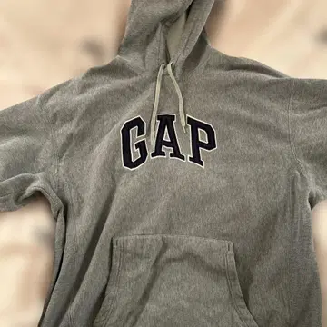 GAP 00s 그레이 후드 부착 후드티