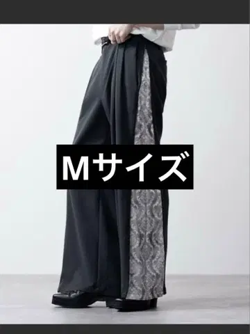 TR 루즈 사이드 지퍼 디자인 팬츠 블랙/ M