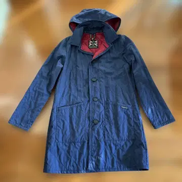 LAVENHAM 네이비 스텐카라 코트 36