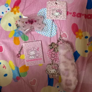 산리오 챠미키티 갸루고양이 갸루곰