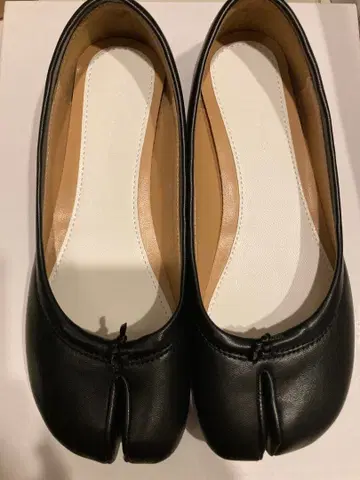 새상품급 타비 슈즈 블랙 35 AN Ndoob 플랫슈즈