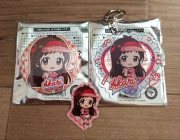 아이돌 마스터 신데렐라 걸스 x 마리오 크레이프 츠지노 아카리 3종 세트