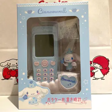산리오 휴대폰 모양 탁상 시계 시나모롤