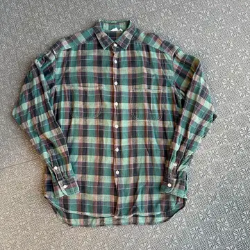 [ 빈티지 ] 코튼 체크 셔츠