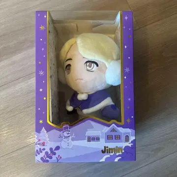 BTS 지민 봉제 인형 Purple Holidays