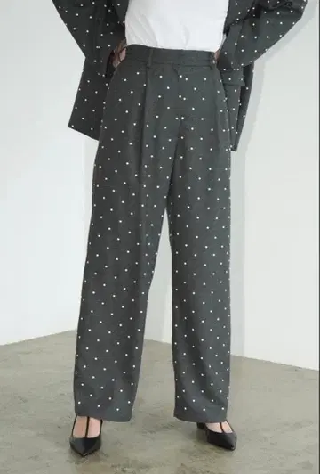 [ 레어 ] CLANE PEARL DOT PANTS
