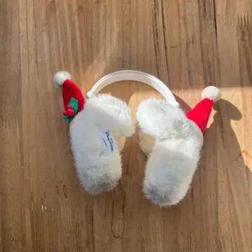 디즈니 귀마개 크리스마스 한정판 화이트