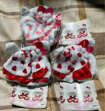 옷 갈아입는 판초 숏 케이크 토끼딸기 휘핑 고양이딸기 휘핑