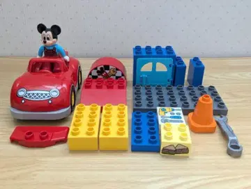 레고 듀플로 미키의 수리 공장 디즈니 블록 결손 없음 LEGO