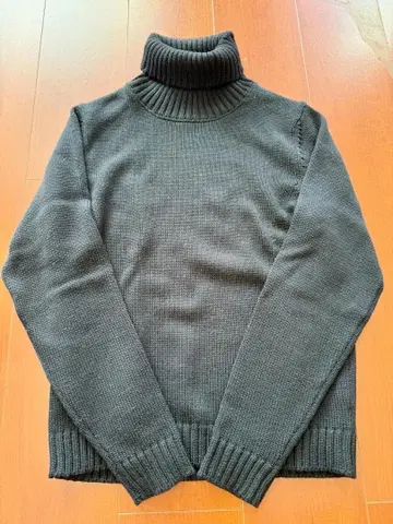 ZANONE 미들 게이지 (5G) 터틀넥 니트 블랙 44