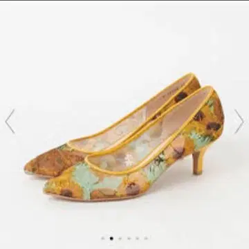 DIANA 고흐 해바라기 하이힐