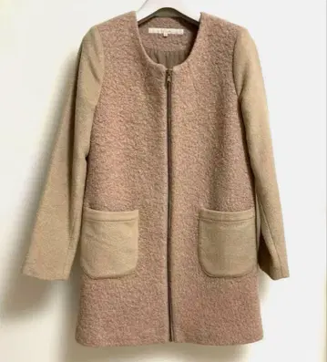 SHIPS 쉽스 노카라 코트 38 사이즈