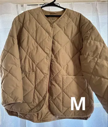 유니클로 퍼프 테크 릴랙스 자켓