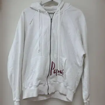 Papas 후드 부착 후드티 화이트 레어