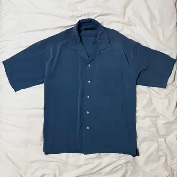 RAGEBLUE 오픈 카라 셔츠