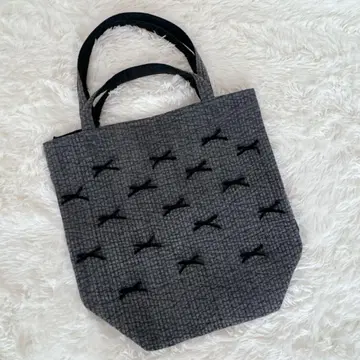 새상품 집소피아 트래블 백 (L) 블랙 토트백 리본