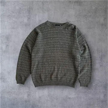 빌 블라스 니트 스웨터 긴팔 와플 편직 usa 제작