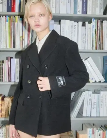 epine label basic jacket 블랙