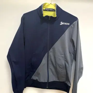 Srixon 남성 저지 자켓 M 네이비/그레이