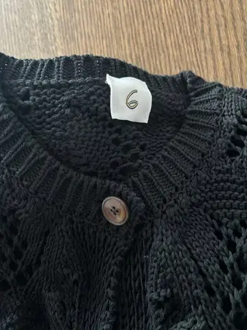 6 roku LILY YARN SUKASHI CARDIGAN