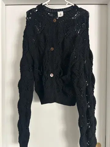 6 roku LILY YARN SUKASHI CARDIGAN