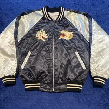 80s~90s 요코스카 프린스 상회 스카잔 용 x 백호 x 후지산 빈티지