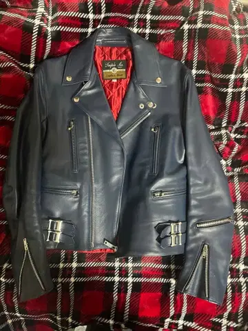 666 롱 재킷 가죽 재킷 펑크