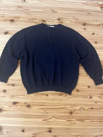 maison mill CRASH HENLEY NECK SWEATER