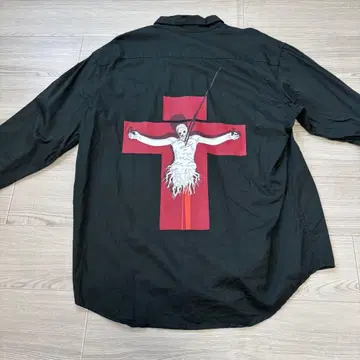 그라니프 에반게리온 콜라보 긴팔 셔츠 블랙 S 사이즈