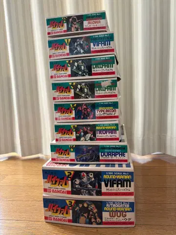 반다이 바이팜 프라모델 9종 세트
