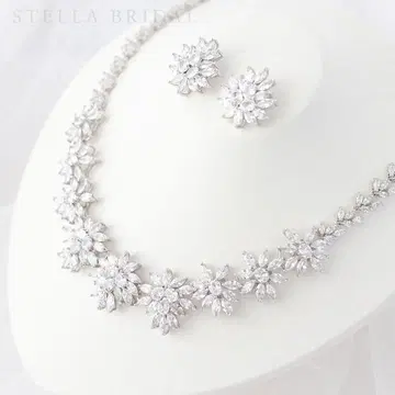 스텔라 브라이덜 목걸이 & 귀찌