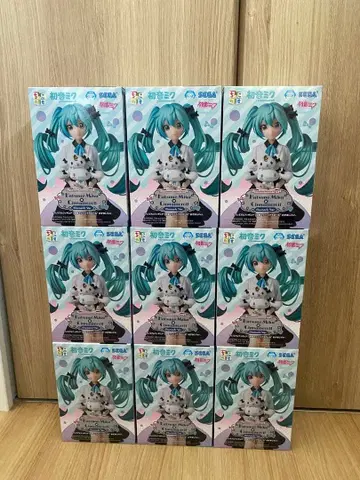 미개봉 하츠네 미쿠 x 시나몬 롤 오스마시 Ver. 9개 세트