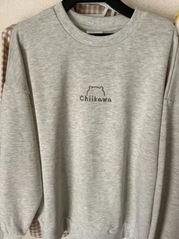 치이카와 빅 실루엣 맨투맨