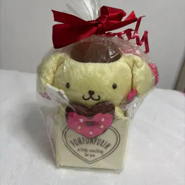 산리오 폼폼푸딩 봉제 인형 2018년산 하트 기프트 박스
