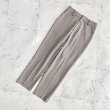 유나이티드 애로우즈 팬츠 여성용 그레이 브라운 S