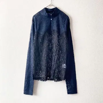 [ 새상품급 ] PAMEO POSE 레이스 상의 블랙