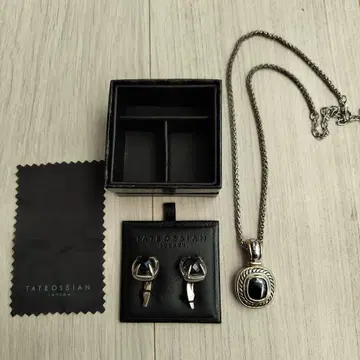 TATEOSSIAN LONDON 커프스, 목걸이 케이스 포함