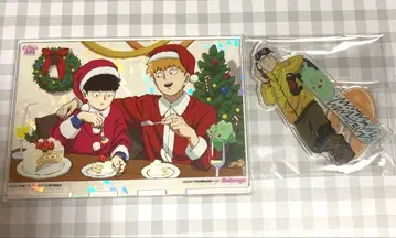 몹사이코 100 크리스마스 아크릴 스탠드 콜라보 카페 본점 레이겐