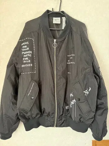 Mark Gonzales 플라이트 자켓