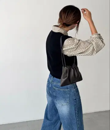 CANAL JEAN 가죽 미니 숄더백